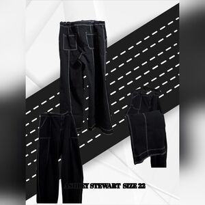 Ashley Stewart Black Flare Jeans